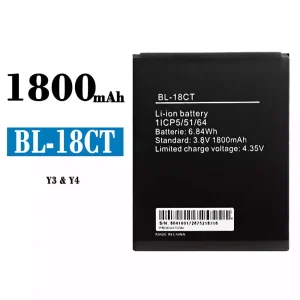 手機電池 BL-18CT 適用於 Tecno Y3 / Y4