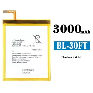 手機電池 BL-30FT 適用於 Tecno Phantom 5 / A5