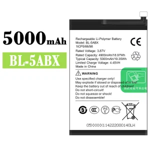 手機電池 BL-5ABX 適用於 Infinix