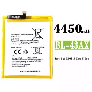 手機電池 BL-43AX 適用於 Infinix Zero 5 / Zero 5 Pro