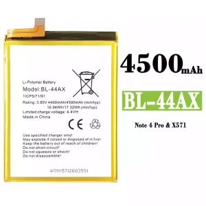 手機電池 BL-44AX 適用於 Infinix Note 4 Pro