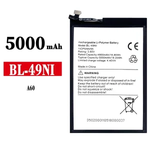 手機電池 BL-49NI 適用於 ITEL A60