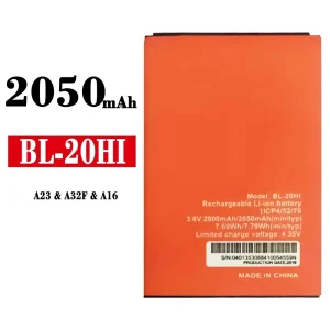 手機電池 BL-20HI 適用於 ITEL A23 / A32F / A16