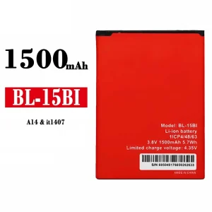 手機電池 BL-15BI 適用於 ITEL A14 / it1407
