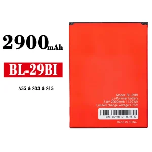 手機電池 BL-29BI 適用於 ITEL A55 / S33 / S15