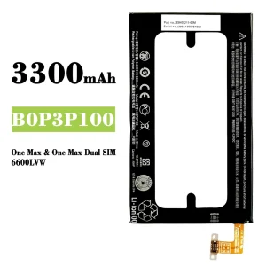 手機電池 B0P3P100 適用於 HTC One Max