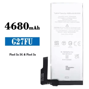 手機電池 G27FU 適用於 Google Pixel 5a