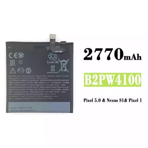 手機電池 B2PW4100 適用於 Google Pixel 5.0 / Nexus S1 / Pixel 1