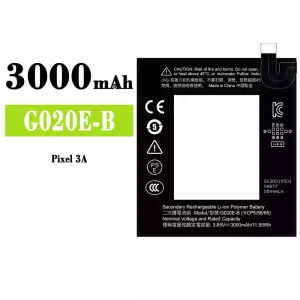 手機電池 G020E-B 適用於 Google PIXEL 3A