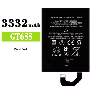 手機電池 GT6SS 適用於 Google Pixel Fold