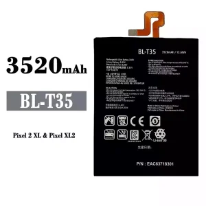 手機電池 BL-T35 適用於 Google Pixel 2 XL