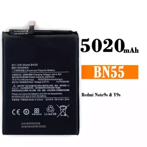 手機電池 BN55 適用於 Xiaomi Redmi Note 9s