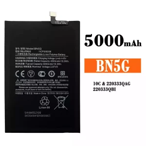 手機電池 BN5G 適用於 Xiaomi 10C