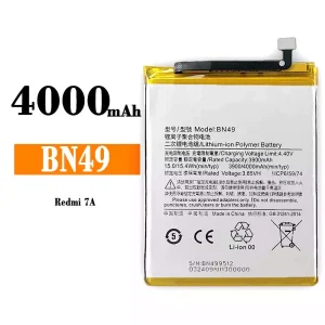 手機電池 BN49 適用於 Xiaomi Redmi 7A