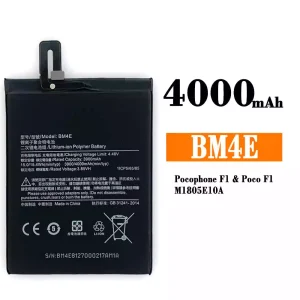 手機電池 BM4E 適用於 Xiaomi Poco F1