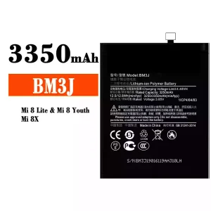 手機電池 BM3J 適用於 Xiaomi Mi 8 Lite/ Mi 8 Youth / Mi 8X