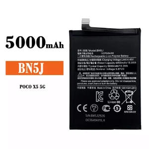 手機電池 BN5J 適用於 Xiaomi POCO X5 5G