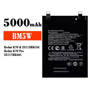 手機電池 BM5W 適用於 Xiaomi Redmi K70 / Redmi K70 Pro