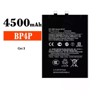 手機電池 BP4P 適用於 Xiaomi Civi 3