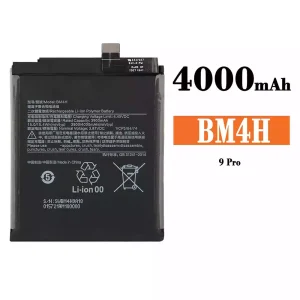 手機電池 BM4H 適用於 Xiaomi 9 pro