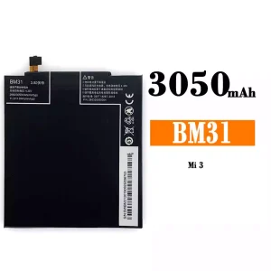 手機電池 BM31 適用於 Xiaomi mi 3