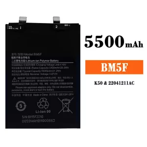 手機電池 BM5F 適用於 Xiaomi K50