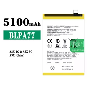 手機電池 BLPA77 適用於 OPPO A3X 4G 5G