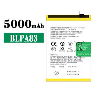 手機電池 BLPA83 適用於 OPPO Realme C63