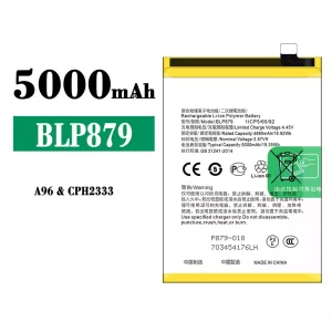 手機電池 BLP879 適用於 OPPO A96