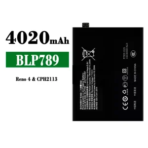 手機電池 BLP789 適用於 OPPO Reno 4 5G