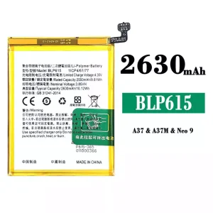 手機電池 BLP615 適用於 OPPO A37 /A37M /Neo 9