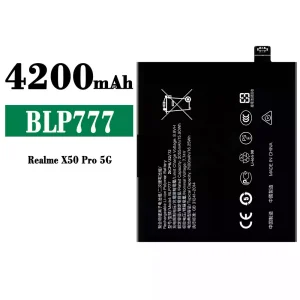 手機電池 BLP777 適用於 OPPO Realme X50 Pro