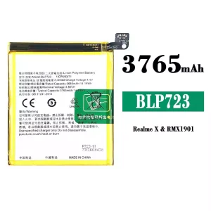 手機電池 BLP723 適用於 OPPO Realme X