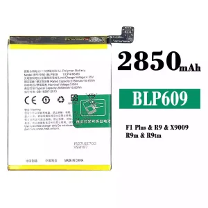 手機電池 BLP609 適用於 OPPO F1 Plus/R9//R9m