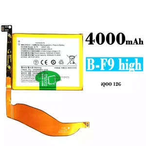 手機電池 B-F9 high 適用於 VIVO IQOO 12G