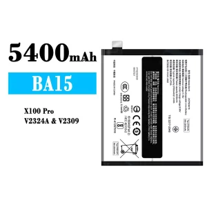 手機電池 BA15 適用於 VIVO X100 Pro