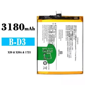 手機電池 B-D3 適用於 VIVO X20/X20A