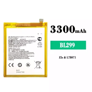 手機電池 BL299 適用於 Lenovo Z5s