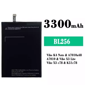 手機電池 BL256 適用於 Lenovo Vibe K4 Note / Vibe X3 Lite