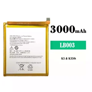 手機電池 LB003 適用於 Lenovo K5/K350T