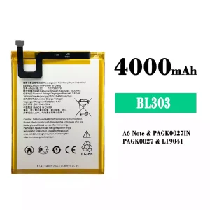 手機電池 BL303 適用於 Lenovo A6 Note