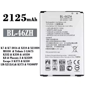 手機電池 BL-46ZH 適用於 LG K7 2016 / K8 / Phoenix 2