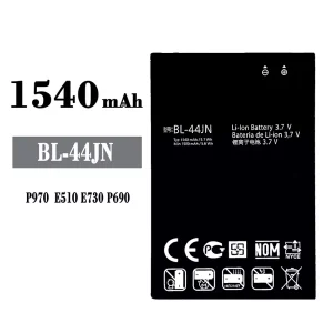 手機電池 BL-44JN 適用於 LG P970/E510/E730/P690