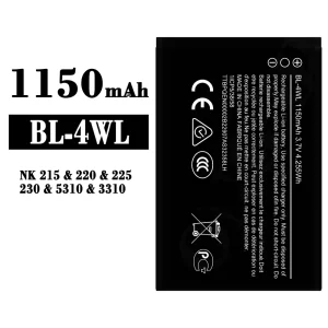 手機電池 BL-4WL 適用於 Nokia NK 215/220/225/230/5310/3310