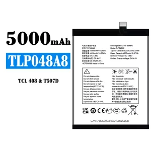 手機電池 TLP048A8 適用於 Alcatel TCL 408/T507D