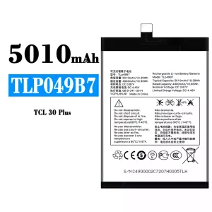 手機電池 TLP49B7 適用於 Alcatel TCL 30 Plus