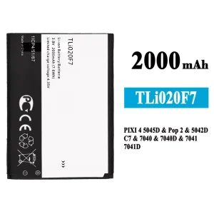 手機電池 TLi020F7 適用於 Alcatel PIXI 4 5.0 5045J/5045T/5045D