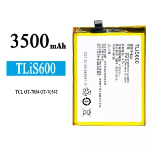 手機電池 TLiS600 適用於 Alcatel TCL OT-7054/OT-7054T