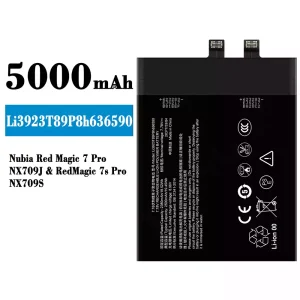手機電池 Li3923T89P8h636590 適用於 Nubia Red Magic 7 Pro/ RedMagic 7S Pro