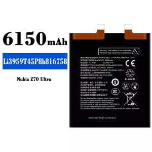 手機電池 Li3959T45P8h816758 適用於 Nubia Z70 Ultra